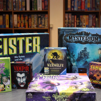 ( Bild: Nia Kolmstetter / Stadt Nürnberg ) Spieleabend Halloween