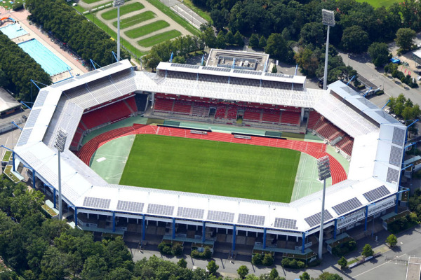 Luftbild Frankenstadion