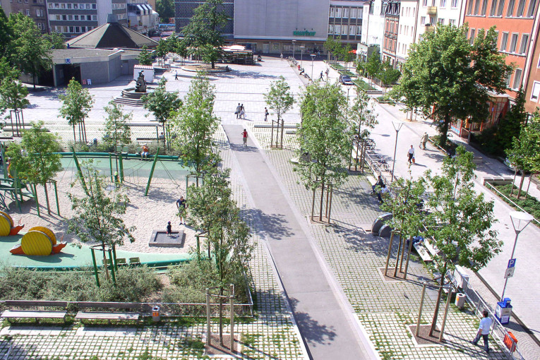 Spielplatz auf dem Aufseßplatz