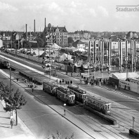 Volksfestgelände an der Fürther Straße im Jahr 1935