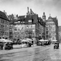 Blick auf den Obstmarkt 1938