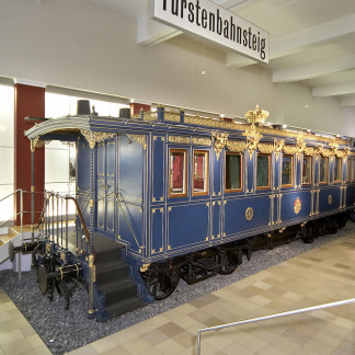 ( Bild: DB Museum / Stadt Nürnberg ) DB Museum, Salonwagen