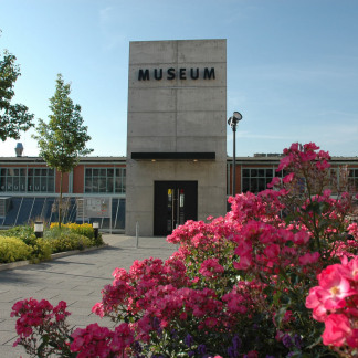 ( Bild: Erika Moisan / Stadt Nürnberg ) Museum Industriekultur, Eingang