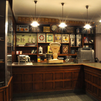 ( Bild: Stadt Nürnberg ) Museum Industriekultur, Kolonialwarenladen