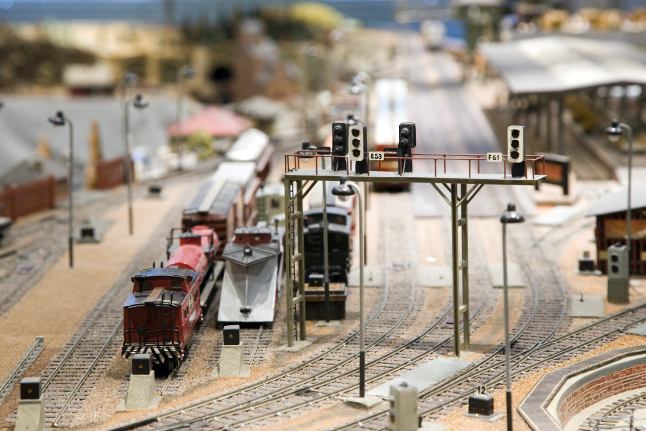 Bild © Birgit Fuder / Stadt Nürnberg Eisenbahnlandschaft aus dem Spielzeugmuseum, Bild © Birgit Fuder / Stadt Nürnberg