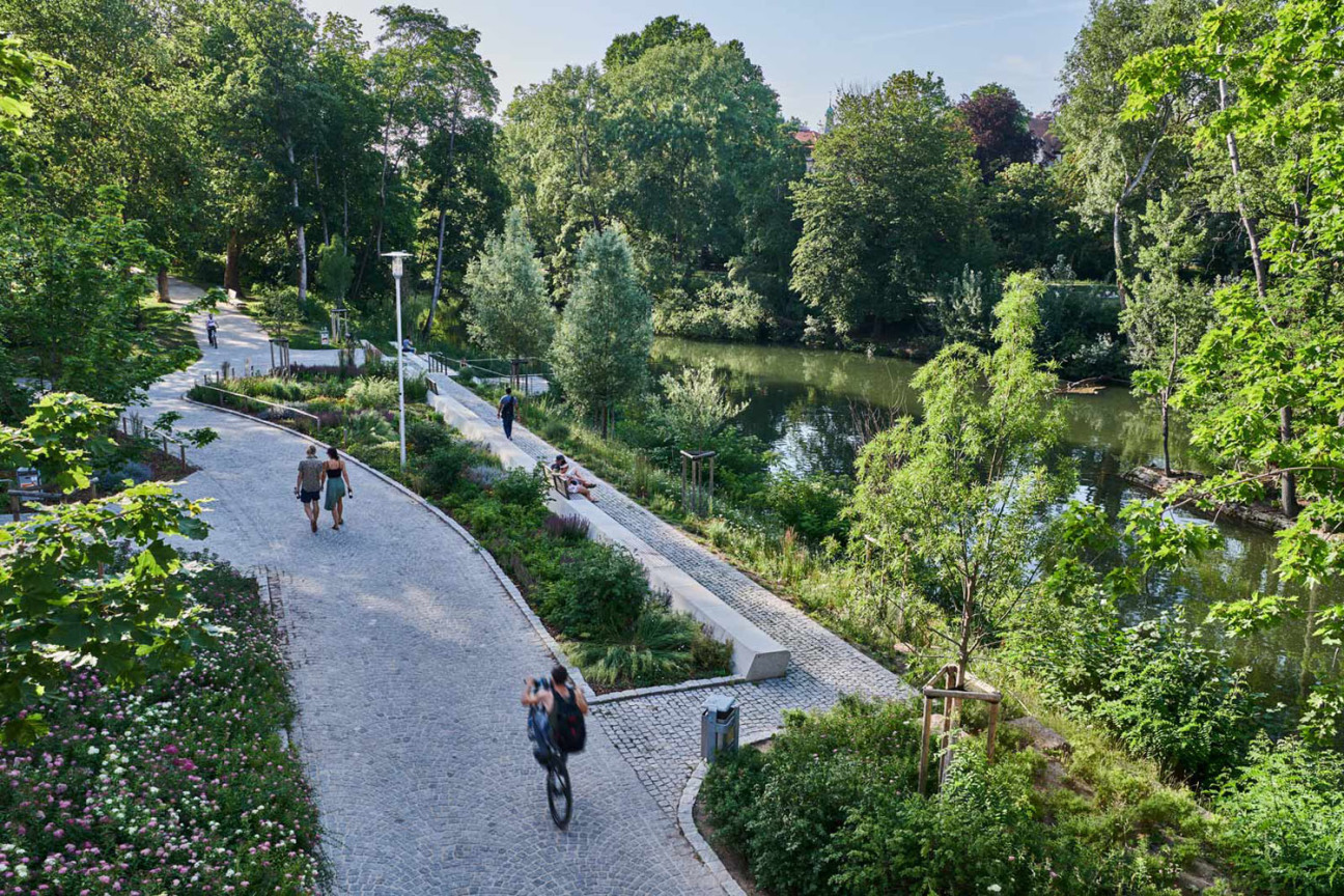 Bild © Gerhard Illig / Stadt Nürnberg Kontumazgarten im Sommer., Bild © Gerhard Illig / Stadt Nürnberg