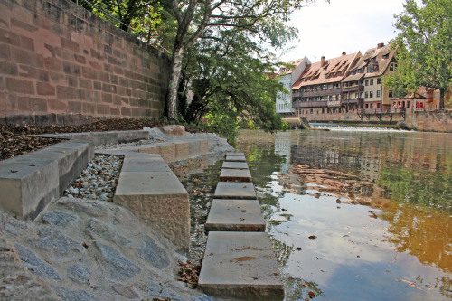 Plateau am Fluss am Nägeleinsplatz.
