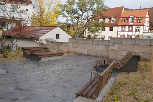 Pocket Park in der Nonnengasse.
