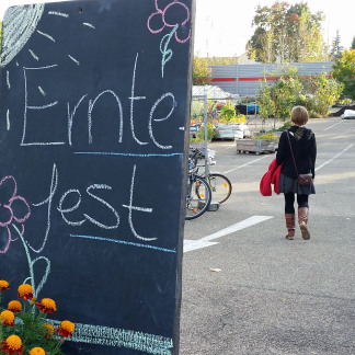 ( Bild: Johannes Barthel / Stadt Nürnberg ) Erntefest im Stadtgarten
