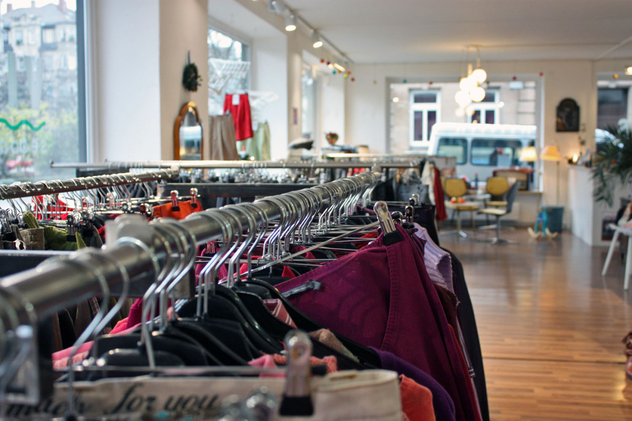 Bild © Katharina Bill / Stadt Nürnberg Blick in den Second Hand Laden Vintys in Gostenhof, Bild © Katharina Bill / Stadt Nürnberg