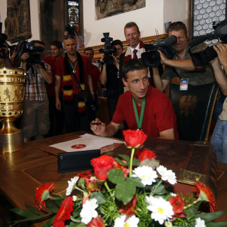 ( Bild: Giulia Iannicelli / Stadt Nürnberg ) DFB-Pokalsieg 1. FC Nürnberg 2007