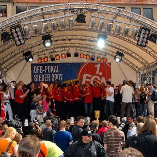 ( Bild: Robert Hackner / Stadt Nürnberg ) DFB-Pokalsieg 1. FC Nürnberg 2007