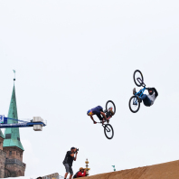 Finale beim Red Bull District Ride 2017