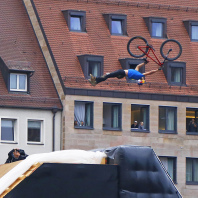 Best Trick Contest beim Red Bull District Ride 2017