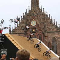 Best Trick Contest beim Red Bull District Ride 2017