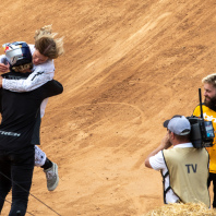 Auf das Siegertreppchen schafften es der Schwede Emil Johansson, Nicholi Rogatkin aus den USA und Erik Fedko aus Deutschland.