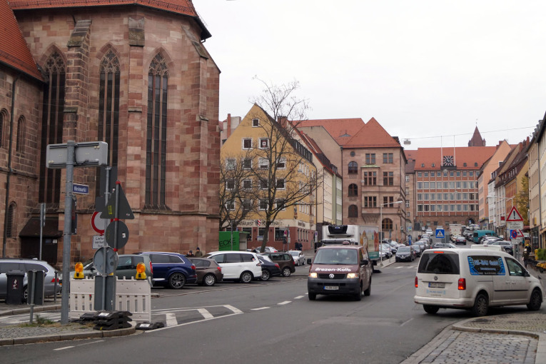 Obstmarkt im Herbst 2019.