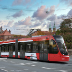 Straßenbahn des Typs Avenio.