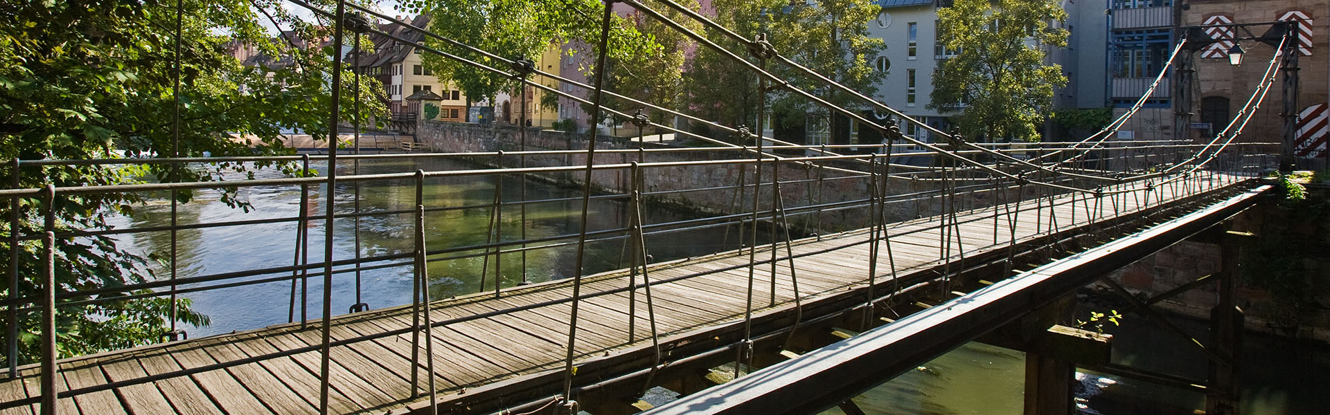 Nuernberg, 26. September 2008: Kettensteg