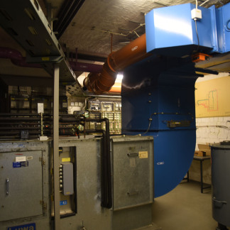 ( Bild: Darja Wolf / Stadt Nürnberg ) Atombunker im Verkehrsmuseum