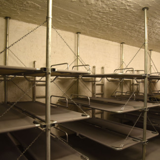 ( Bild: Darja Wolf / Stadt Nürnberg ) Atombunker im Verkehrsmuseum