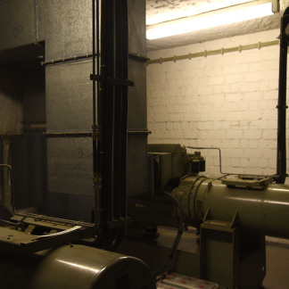 ( Bild: Darja Wolf / Stadt Nürnberg ) Atombunker im Verkehrsmuseum