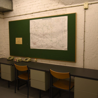 ( Bild: Darja Wolf / Stadt Nürnberg ) Atombunker im Verkehrsmuseum