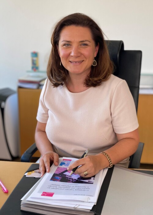 © Stadt Nürnberg Cornelia Trinkl ist Referentin für Schule und Sport. © Stadt Nürnberg