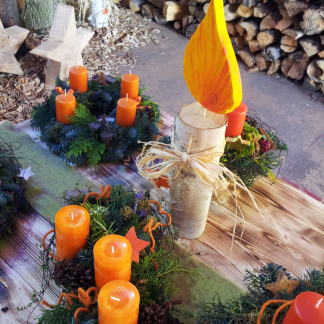 ( Bild: Heike Bauer / Stadt Nürnberg ) Adventsmarkt im Gartenbau