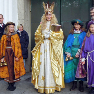 ( Bild: Joachim Brutsche ) Weihnachtsmarkt in Ziegelstein